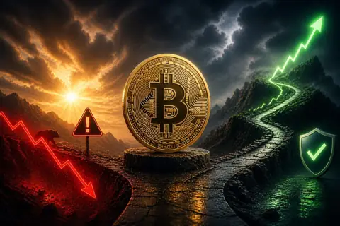 BitcoinSellSignalCrossroads